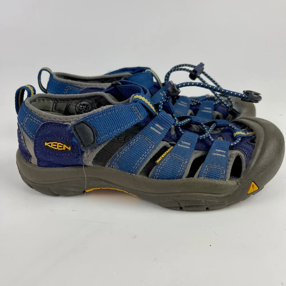 Keen Newport H2 Kids Blue Waterproof Sport Sandals 1009962 Size US‎ 3 EU 35